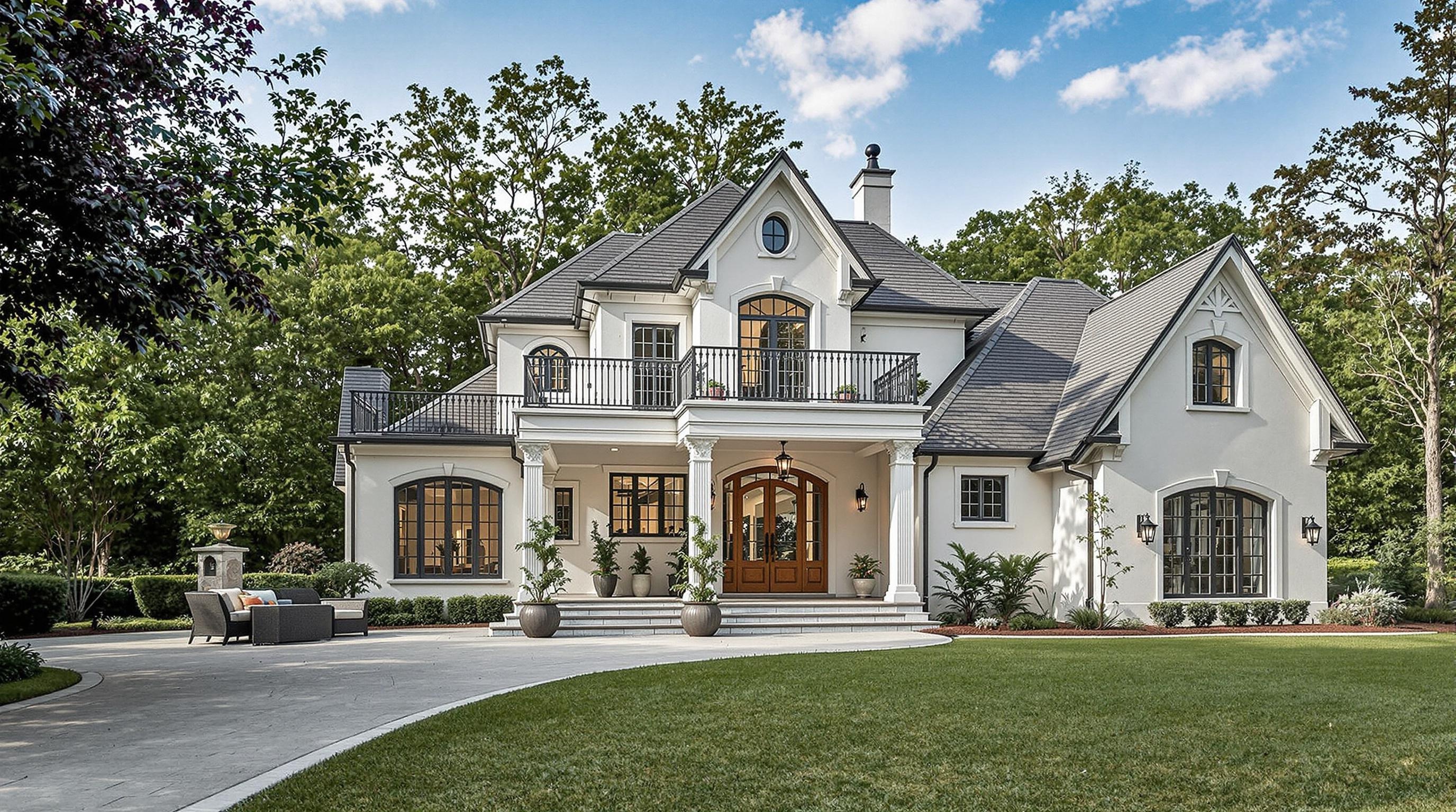 Small Mansion Living: Downsized Luxury with Big Style